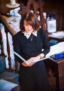 Judith Burrows, member of the unitarians